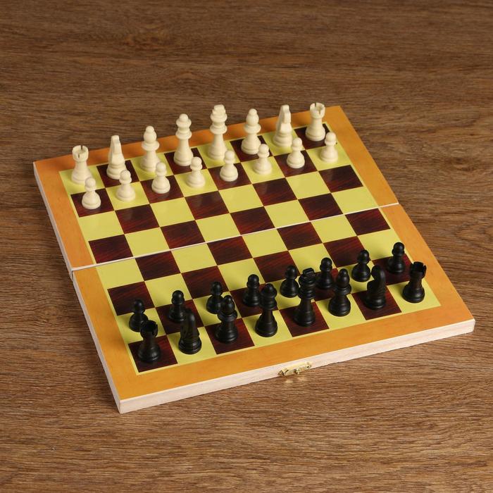 Шахматы "Классика", 29 х 29 см, микс - фото 625624
