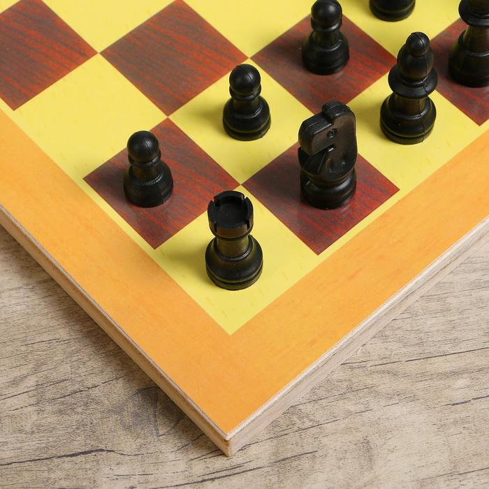 Шахматы настольные, поле 34 × 34 см
