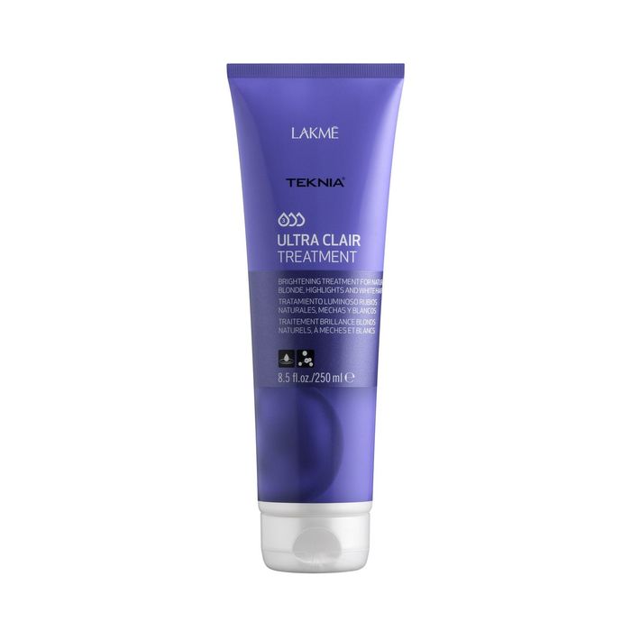 LAKME Teknia Ultra Clair Brightening Treatment Средство придающее блеск светлым оттенком волос, 250