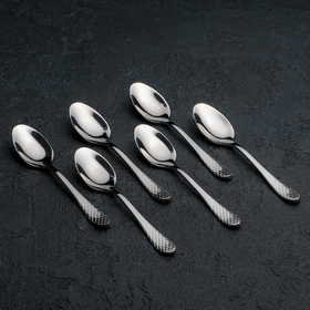 A set of coffee spoons 