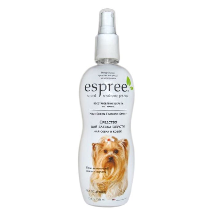 Средство Espree для блеска шерсти, для собак и кошек, 355 мл