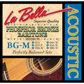Струны для акустической гитары La Bella BG-M Medium