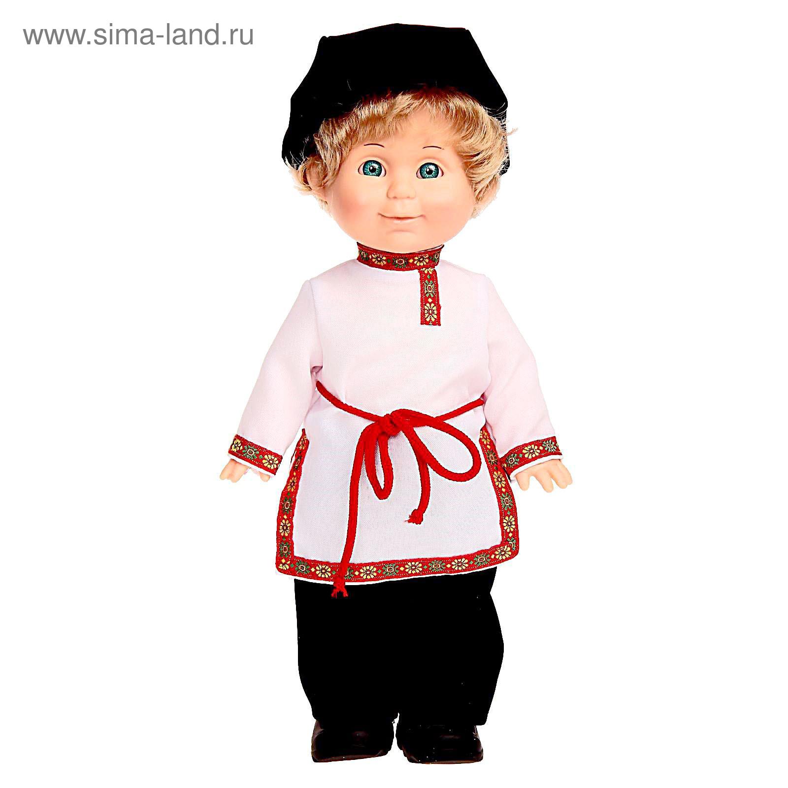 Кукла Митя в русском костюме