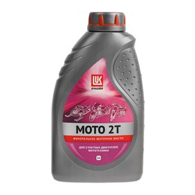 Моторное масло Лукойл Moto 2T, 1 л 132719 1412446