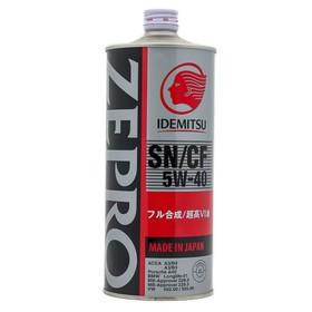 Масло моторное Idemitsu Zepro Euro Spec 5W-40 SN/CF, 1 л 1437720