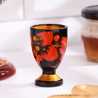 Glass "Berry", small, 4×6 cm, Khokhloma