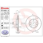 Диск тормозной Brembo 09B46310 2362038 Диск тормозной Brembo 09B46310 2362038