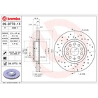 Диск тормозной Brembo 0997721X 2362122 Диск тормозной Brembo 0997721X 2362122