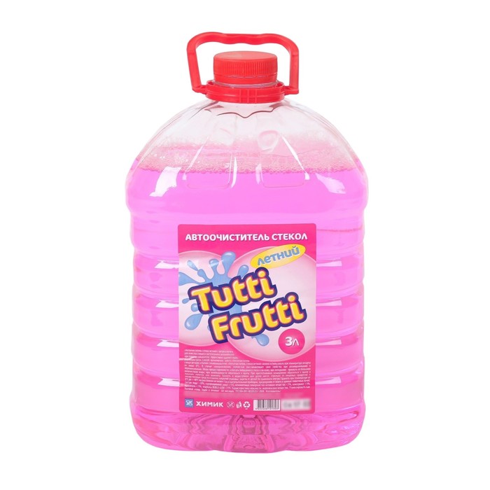 Автоочиститель стекол Hubba Bubba / Tutti Frutti , летний, 3 л, канистра