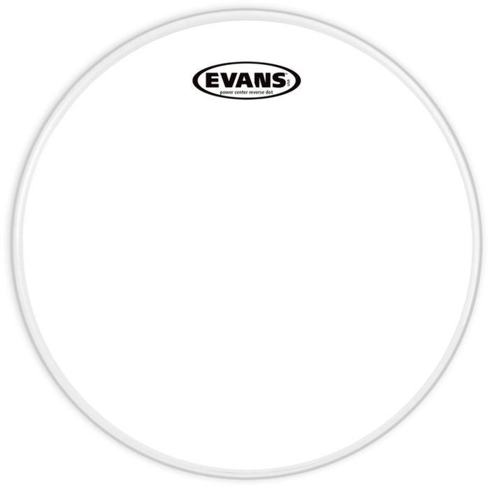 Пластик для малого барабана Evans B12G1RD  12&quot;,серия Power Center Reverse Dot, Однослойный