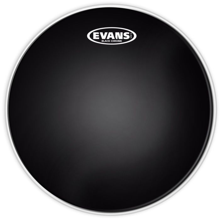 Пластик Evans TT10CHR Black Chrome для том барабана 10&quot;