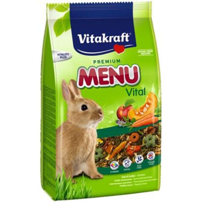 Корм MENU VITAL для кроликов, 500 г