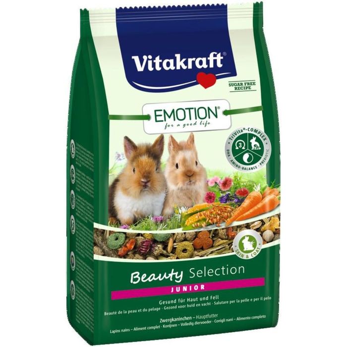 Корм VITAKRAFT BEAUTY SELECTION для молодых кроликов, 600 г