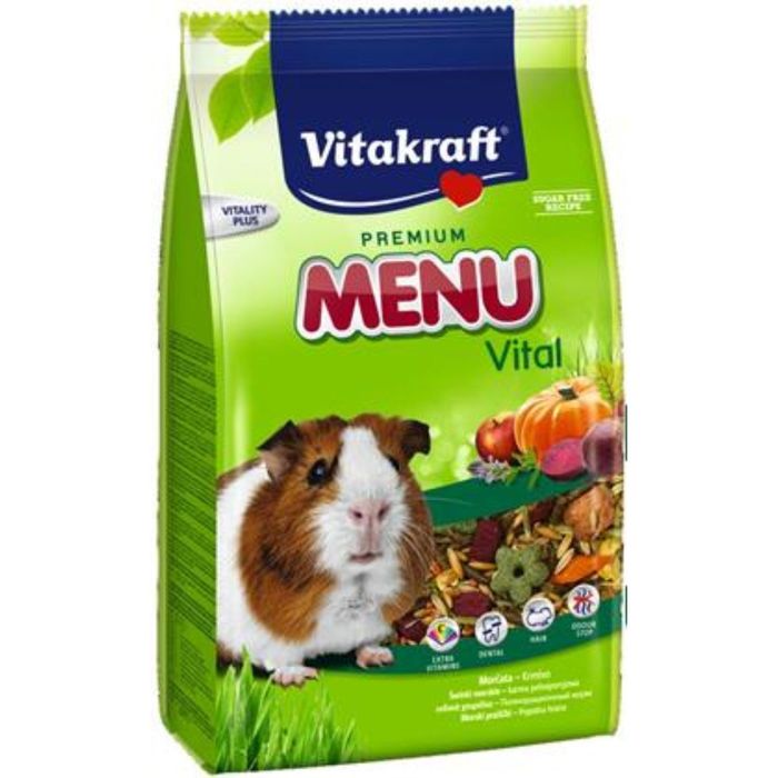 Корм VITAKRAFT MENU VITAL для морских свинок, 400 г