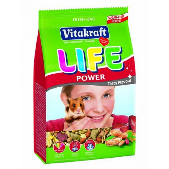 Корм VITAKRAFT LIFE POWER для хомяков, 300 г