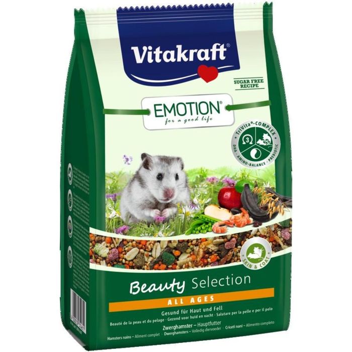 Корм VITAKRAFT BEAUTY SELECTION для карликовых хомяков, 300 г