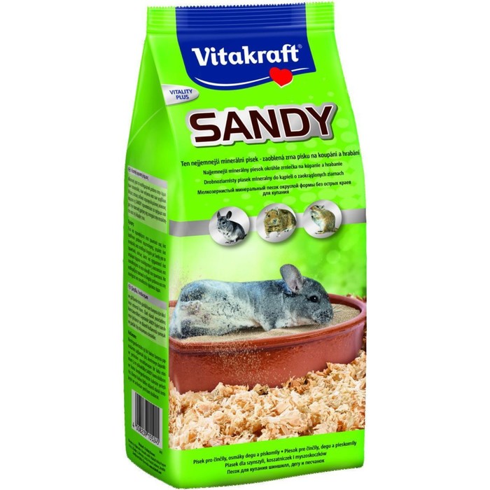 Песок VITAKRAFT CHINCHILLA SANDY для шиншилл, 1 кг