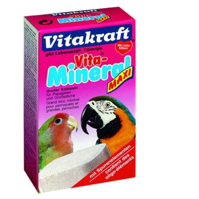 Камень VITAKRAFT MINERAL MAXI для попугаев минеральный, 1 шт