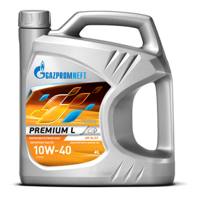Масло моторное Gazpromneft Premium L 10W-40, 4 л 2381749