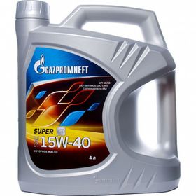 Масло моторное Gazpromneft Super 15W-40, 4 л 2381750
