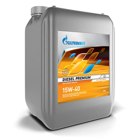 Масло моторное Gazpromneft Diesel Premium 15W-40, 20 л 2381754