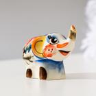 Souvenir ceramic "little Elephant" color 2,5x4,5 cm