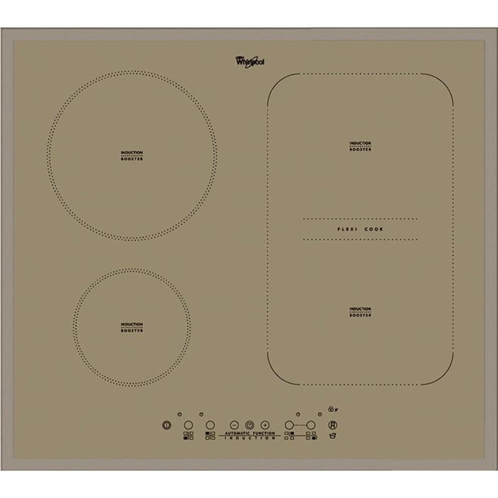 Варочная поверхность Whirlpool ACM 808/BA/S, электрическая, 4 конфорки, бежевый