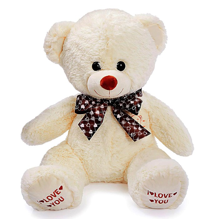 Мягкая игрушка «Медведь Топтыжка», цвет молочный, 70 см - фото 8305530