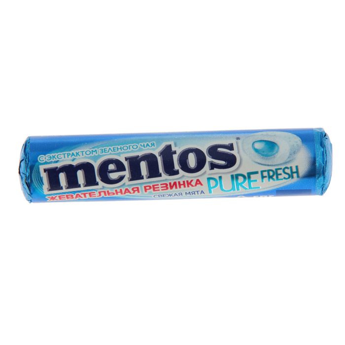 Жевательная резинка Mentos жидкий центр &quot;Мята&quot; ролл 16г