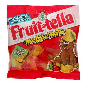 Мармелад Fruittella "Медвежата" с фруктовым соком, 150 г