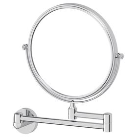 Cosmetic mirror bilateral x2, chrome, artwelle