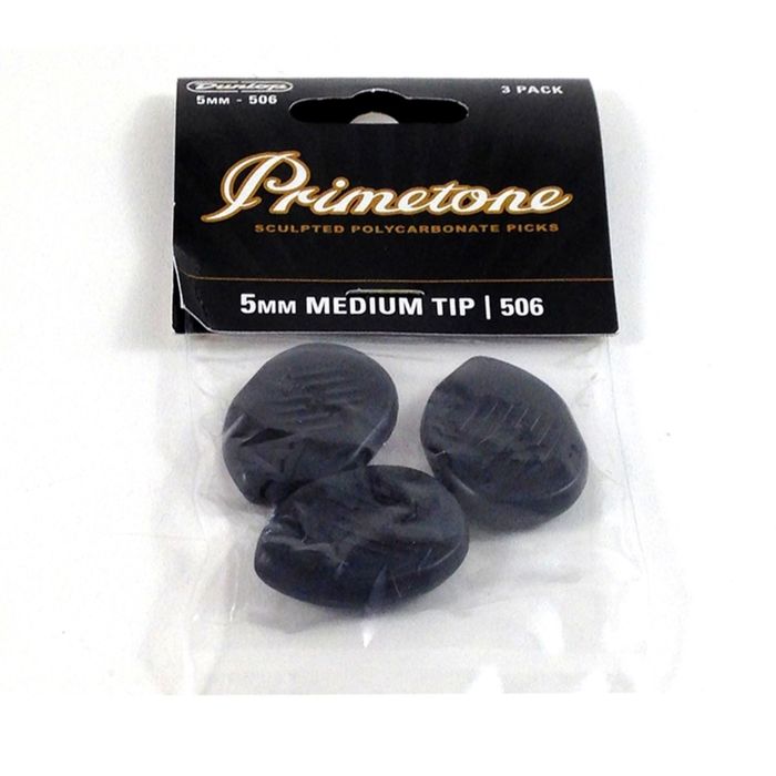 Медиаторы Dunlop 477P506 Primetone  3шт, 5мм, средний кончик