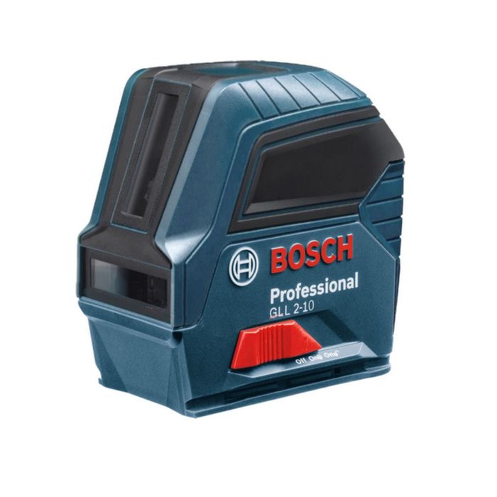 Лазерный нивелир Bosch GLL 2-10, IP54 (0601063L00), точность 3 мм, диапазон до 10 м