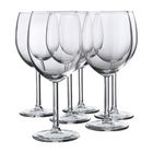 Набор бокалов для красного вина СВАЛЬК 6 шт, прозрачное стекло - фото 7173738
