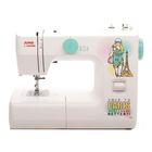 Швейная машина Janome Juno 517, 12 опер, обметочная, эластичная, потайная строчка, белый