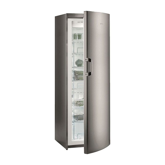 Морозильная камера Gorenje F6181AX, 309 л, класс А+, однокамерная, серая