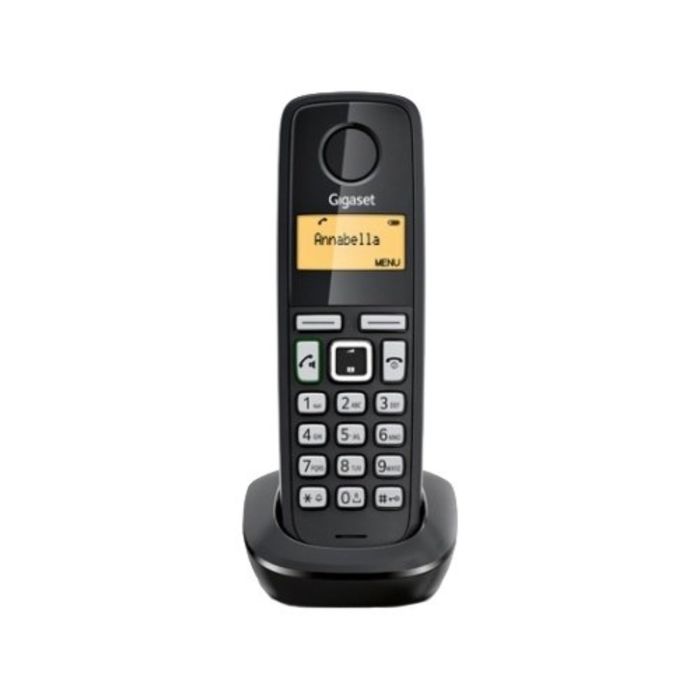 Трубка дополнительная Dect Gigaset A220H чёрная для A120/220