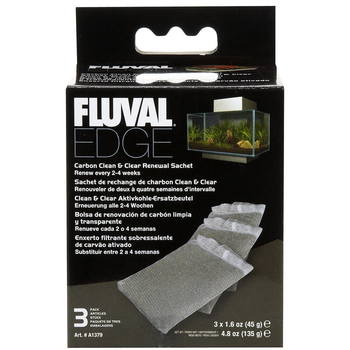 Уголь активированный для фильтра Fluval Edge