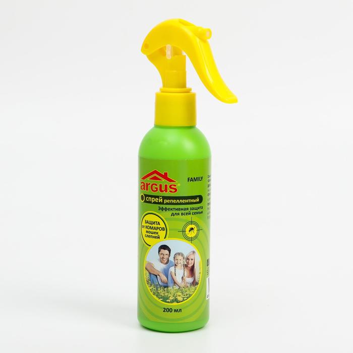 ARGUS FAMILY spray lotion repellent with a trigger of 200 ml / 24. 