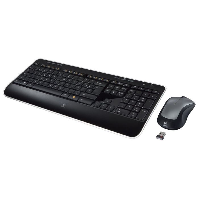 Комплект Logitech MK520, клавиатура+мышь, черный, USB