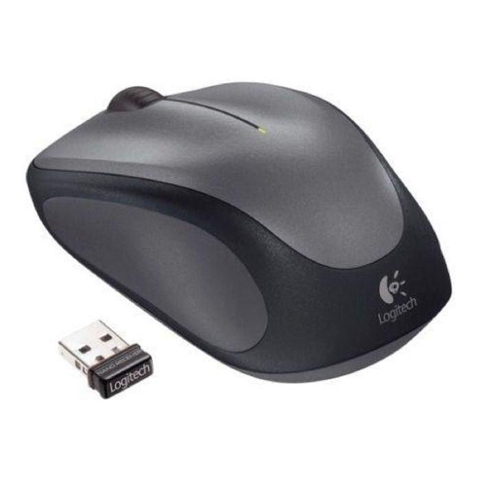 Мышь Logitech M235, серый/черный, беспроводная, USB1.1