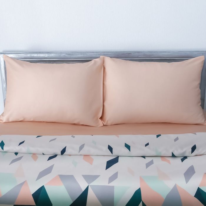 Постельное бельё Этель 2 сп Калейдоскоп, размер 175 х 217 см, 200 х 220 см, 50 х 70 см - 2 шт - фото 797806463