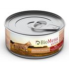 Консервы BioMenu KITTEN для котят, паштет мясное ассорти  95%-мясо, 100 г. - фото 8032642