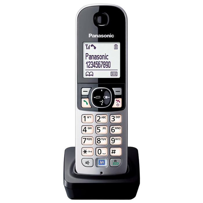 Трубка дополнительная Dect Panasonic KX-TGA681RUB чёрная для KX-TG6811/6821/6812/6822