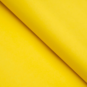 Бумага цветная тишью шёлковая, 510 х 760 мм, Sadipal, 1 лист, 17 г/м2, жёлтая