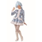 Карнавальный костюм «Снегурочка», голубые узоры, р. 44, рост 164 см - фото 8684992