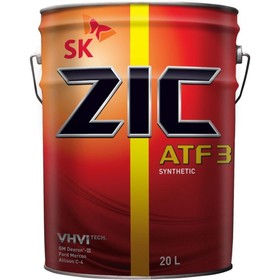 Масло трансмиссионное ZIC Dexron III, 20 л 2381717