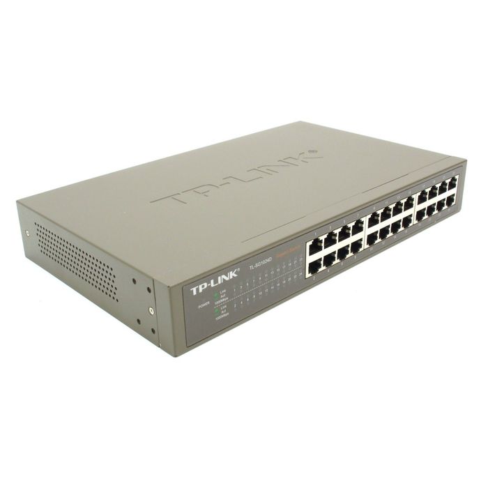 Коммутатор TP-Link TL-SG1024D неуправляемый настольный/19U 24x10/100/1000BASE-T