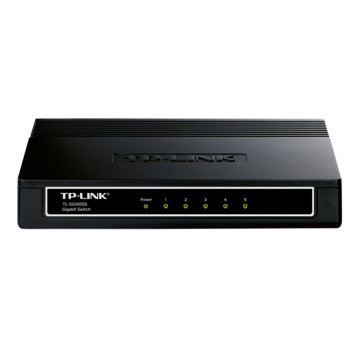 Коммутатор TP-Link TL-SG1005D неуправляемый настольный 5x10/100/1000BASE-T