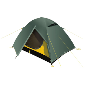 Палатка, серия Trekking Travel 3, зелёная, трёхместная